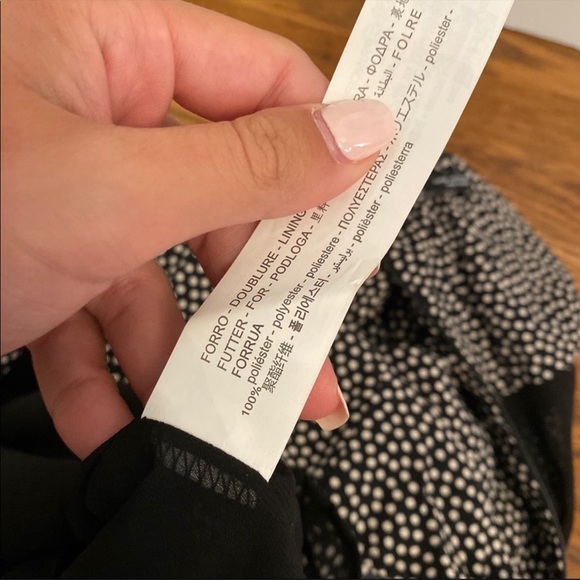 Zara Polkadot Long Sleeve Dress - Picture 7 of 8